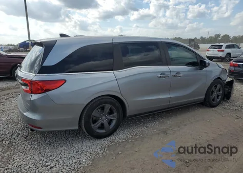 2022 Honda Odyssey Ex z USA, uszkodzony, nr VIN 5FNRL6H58NB018529